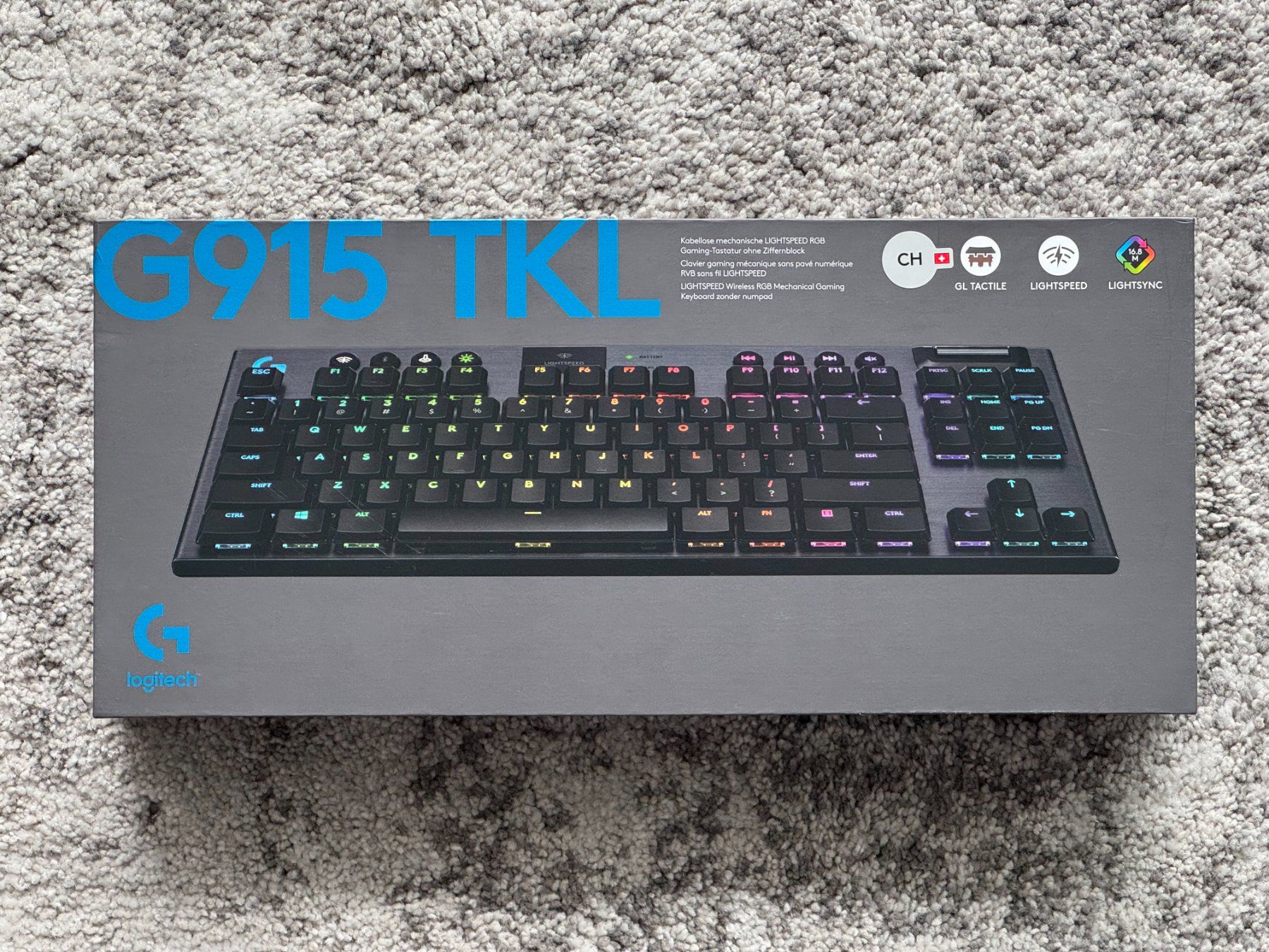 Logitech Claviers: Logitech G915 TKL Lightspeed Keyboard – D'occasion à Uetikon am See par fwm 1