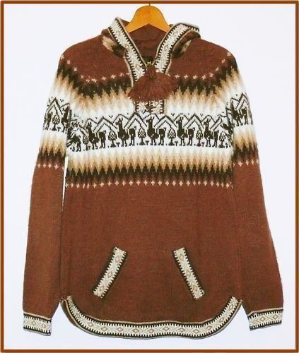 Maglioni & Felpe: wunderschöner Alpaka Pullover Gr. S, M, L, NEU!!! – Nuovo (secondo la descrizione) da Lima- Peru venduto da Alpaka-Haus 3