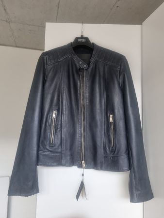 Massimo Dutti Lederjacke, Grösse M, Neu mit Etikett!