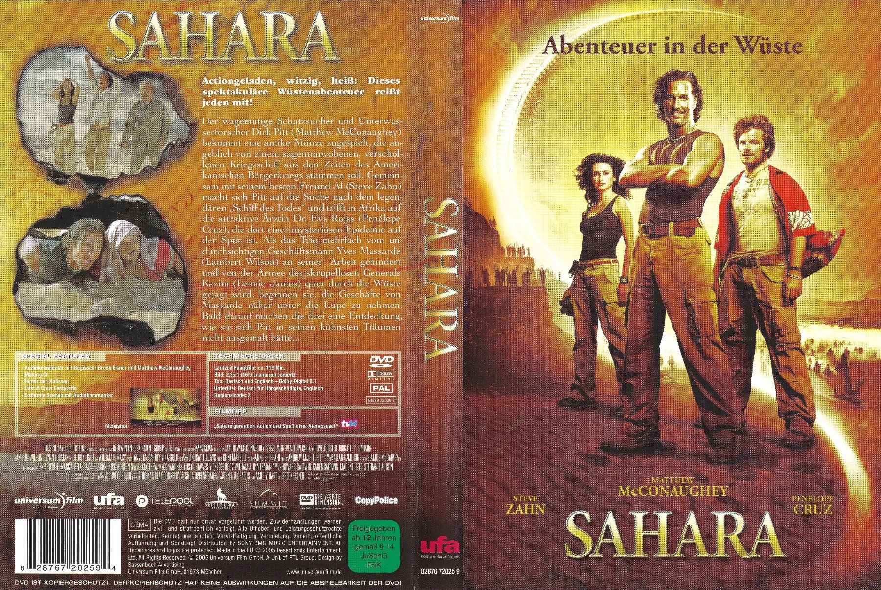 Tutti i DVDs: Sahara - Abenteuer in der Wüste – Usato da Zürich venduto da Cineasten