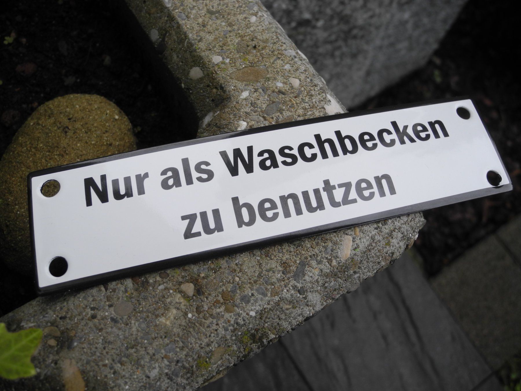 Insegne: Hinweis-Emailschild – Nuovo (secondo la descrizione) da Reinach AG venduto da Huckleberrysix 3
