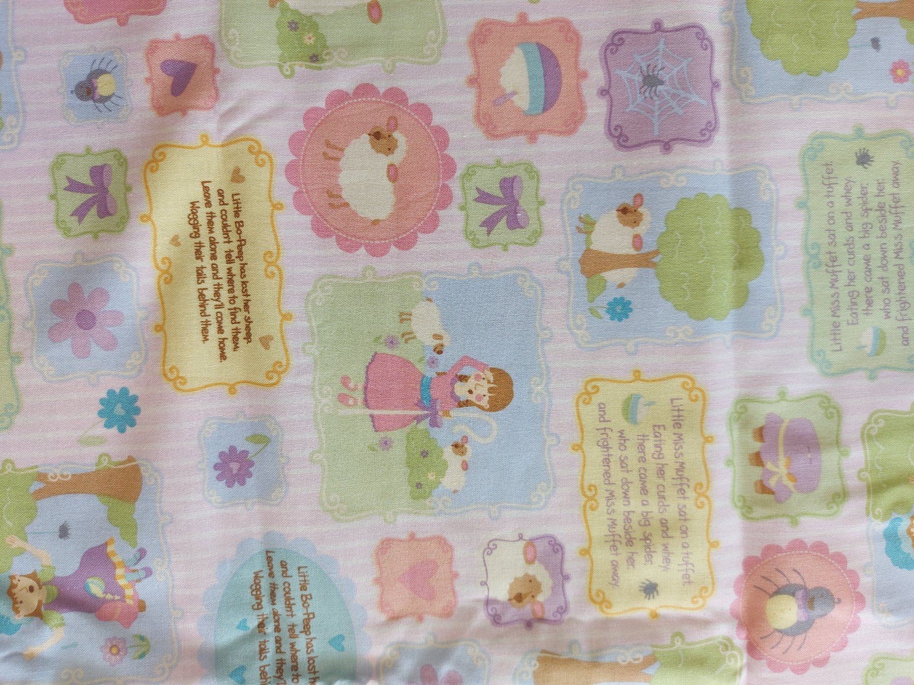 Stoffe: Camelot Cotton Nursery Rhymes Stoff – Neu (gemäss Beschreibung) aus Langenthal von flowersNbirds 2