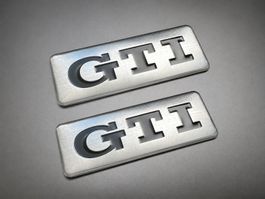 Volkswagen VW Golf Polo Lupo Clubsport GTI Emblem Logo Alu