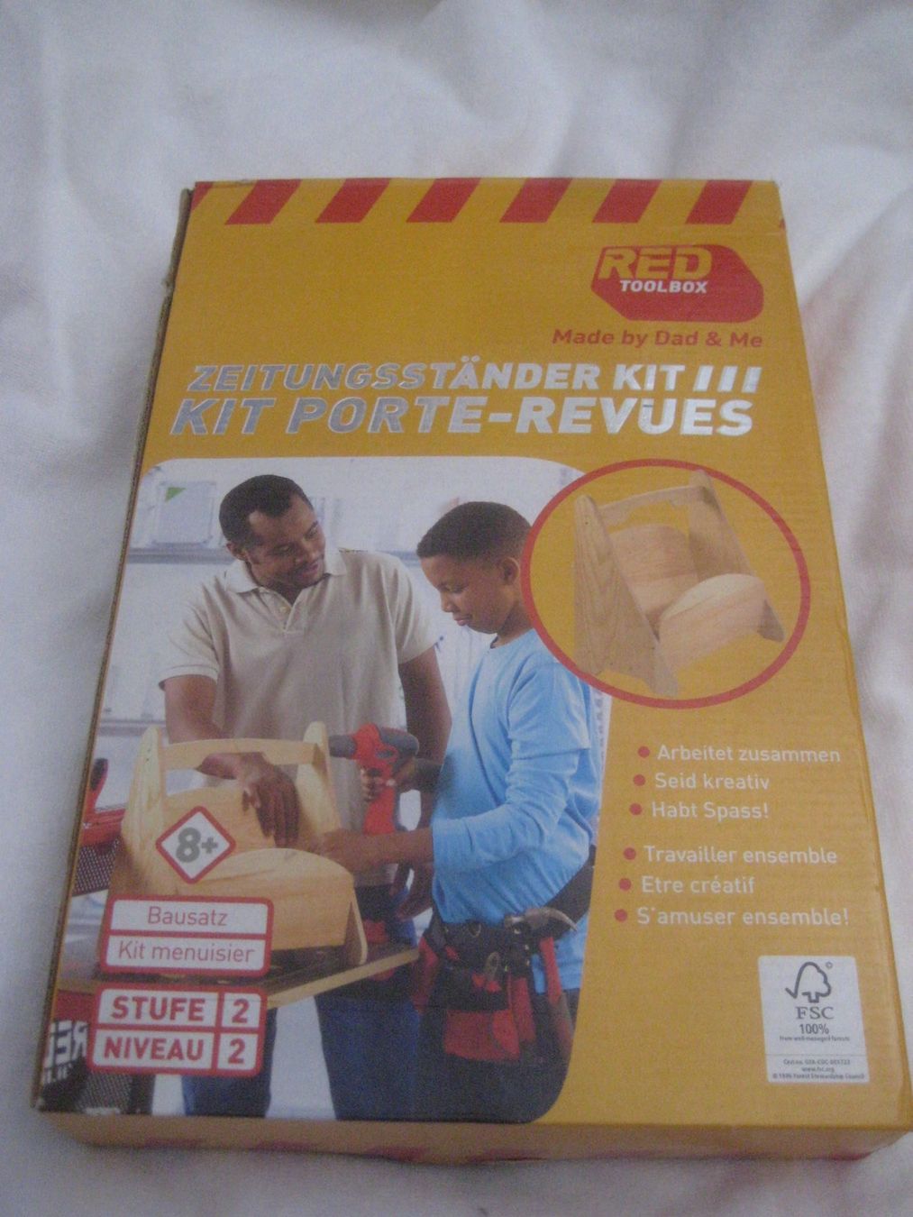 Kit bricolage: ZEITUNGSSTÄNDER  ZUM  SELBER BASTELN – Nuovo e nell'imballaggio originale da Uster venduto da flocke1