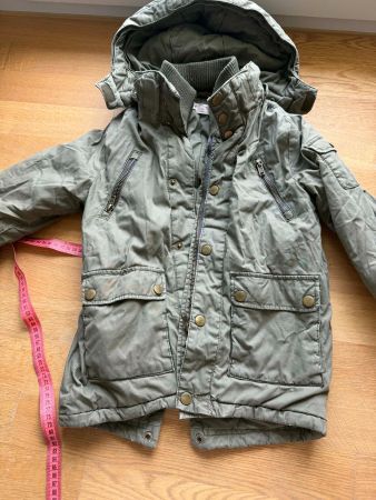H&M Winterjacke Khaki Gr. 104