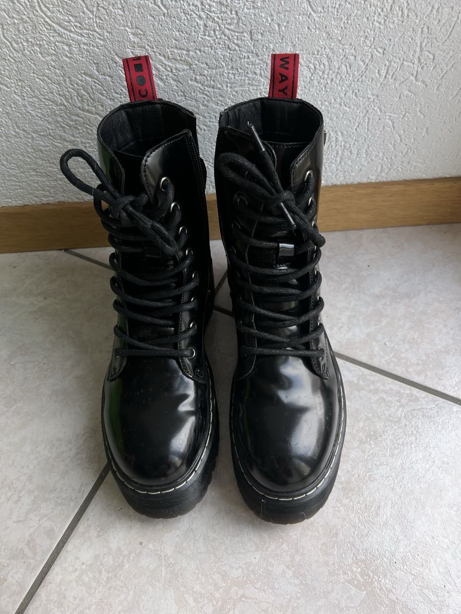 Damenschuhe: Bottines à plateau - noire - taille 39 - ABBY - Coolway – Gebraucht aus Bossonnens von noemie_01 1
