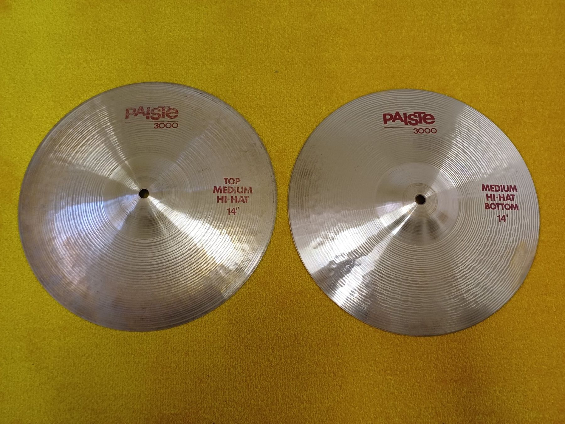 Paiste Strumenti musicali: Paiste 3000 medium hh 14" – Usato da Niederönz venduto da pho_xy6y 3