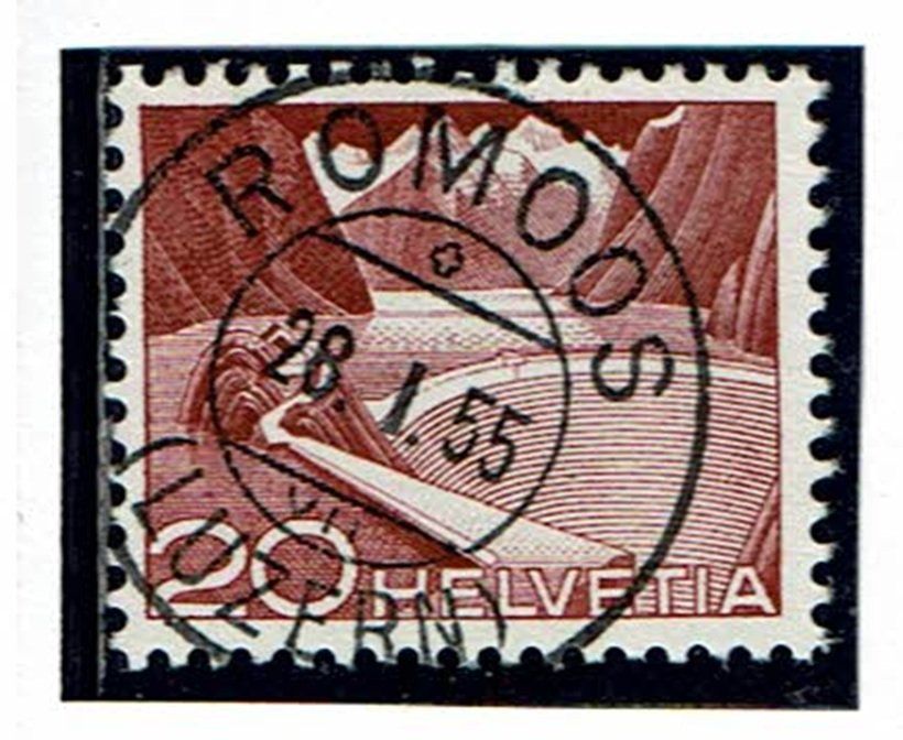 Alle Briefmarken: Propagande 301A Vollstempel Romoos – Gebraucht aus Neuchâtel von yacamoto