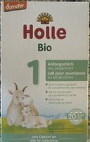 7 x Holle Bio 1 Ziege