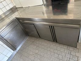 Chromstahl Chromstahlschrank gastro buffet für küche