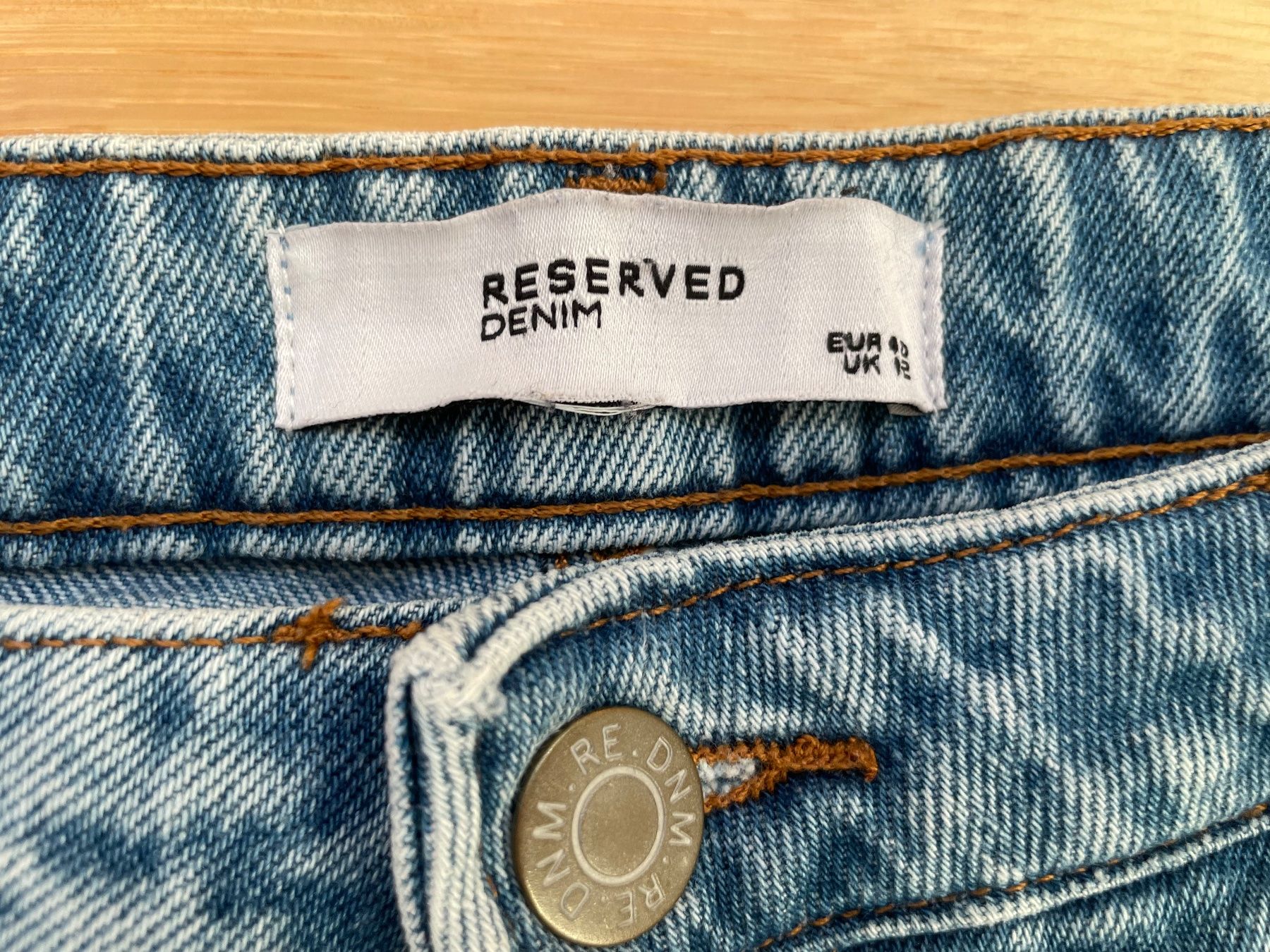Jeans: Reserved Jeans, Gr. 40, hellblau, Top Zustand – Usato da Seewen SO venduto da bikers17 1