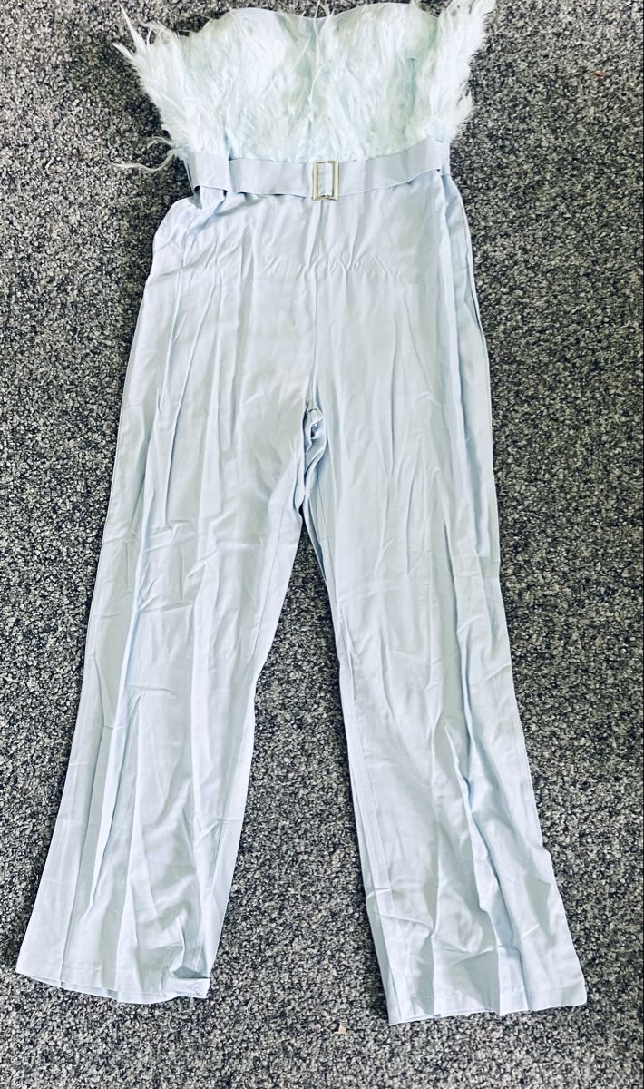 Tute: Sommerlicher, blauer Overall mit Federn, Grösse M top! – Nuovo e nell'imballaggio originale da Au ZH venduto da Jaggy4 3