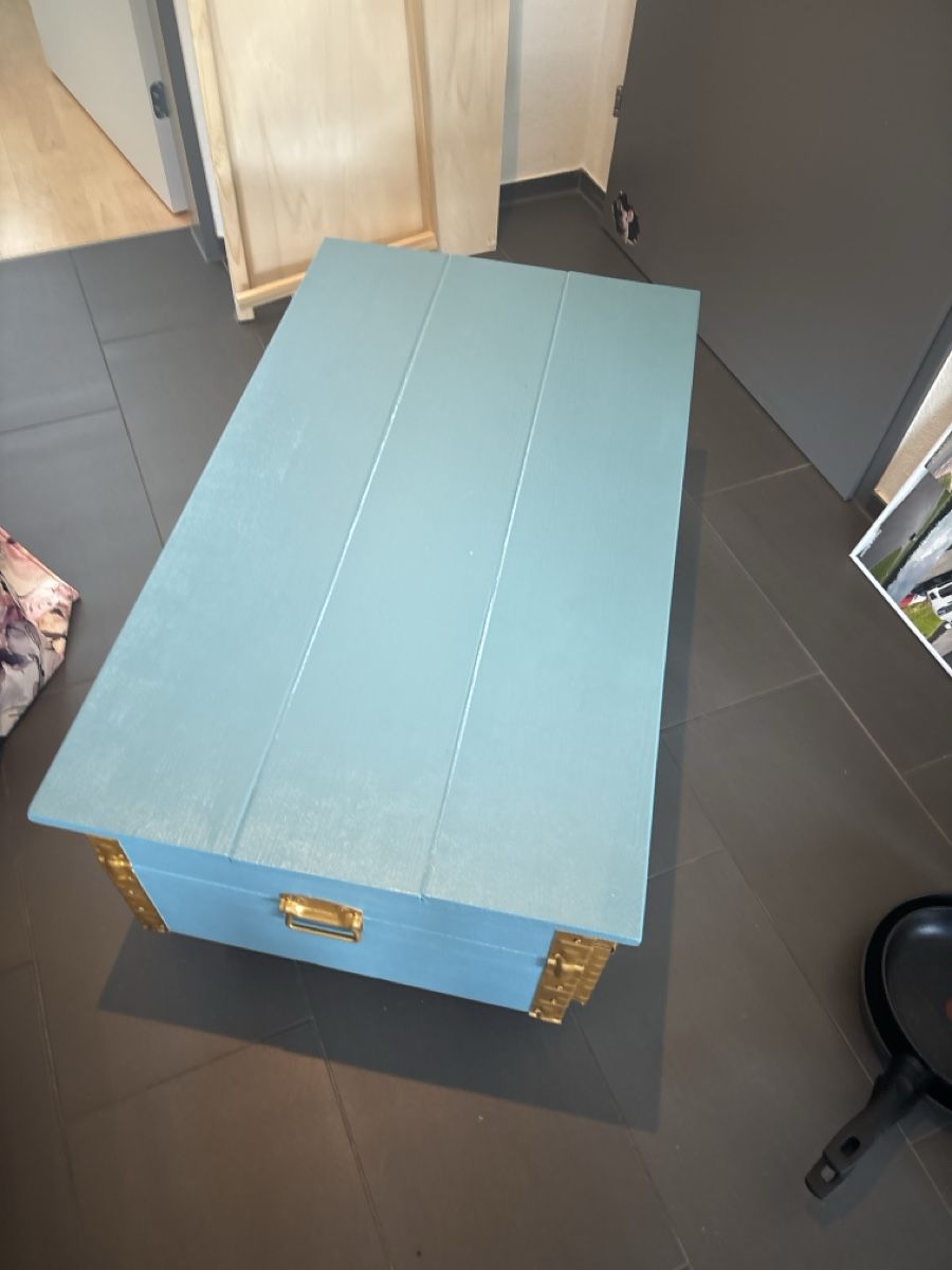 Truhen: Blaue Truhe – Gebraucht aus Holziken von kim_sh67