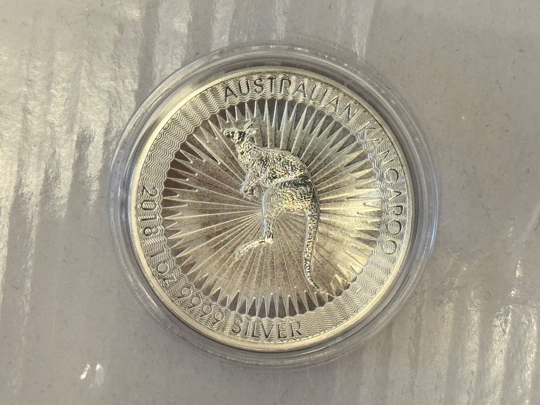 Tutti le monete: 1 OZ Silberunze Känguru 2018 - NEU – Nuovo (secondo la descrizione) da Weinfelden venduto da nimms-jetzt-schnell