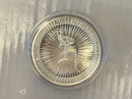 1 OZ Silberunze Känguru 2018 - NEU