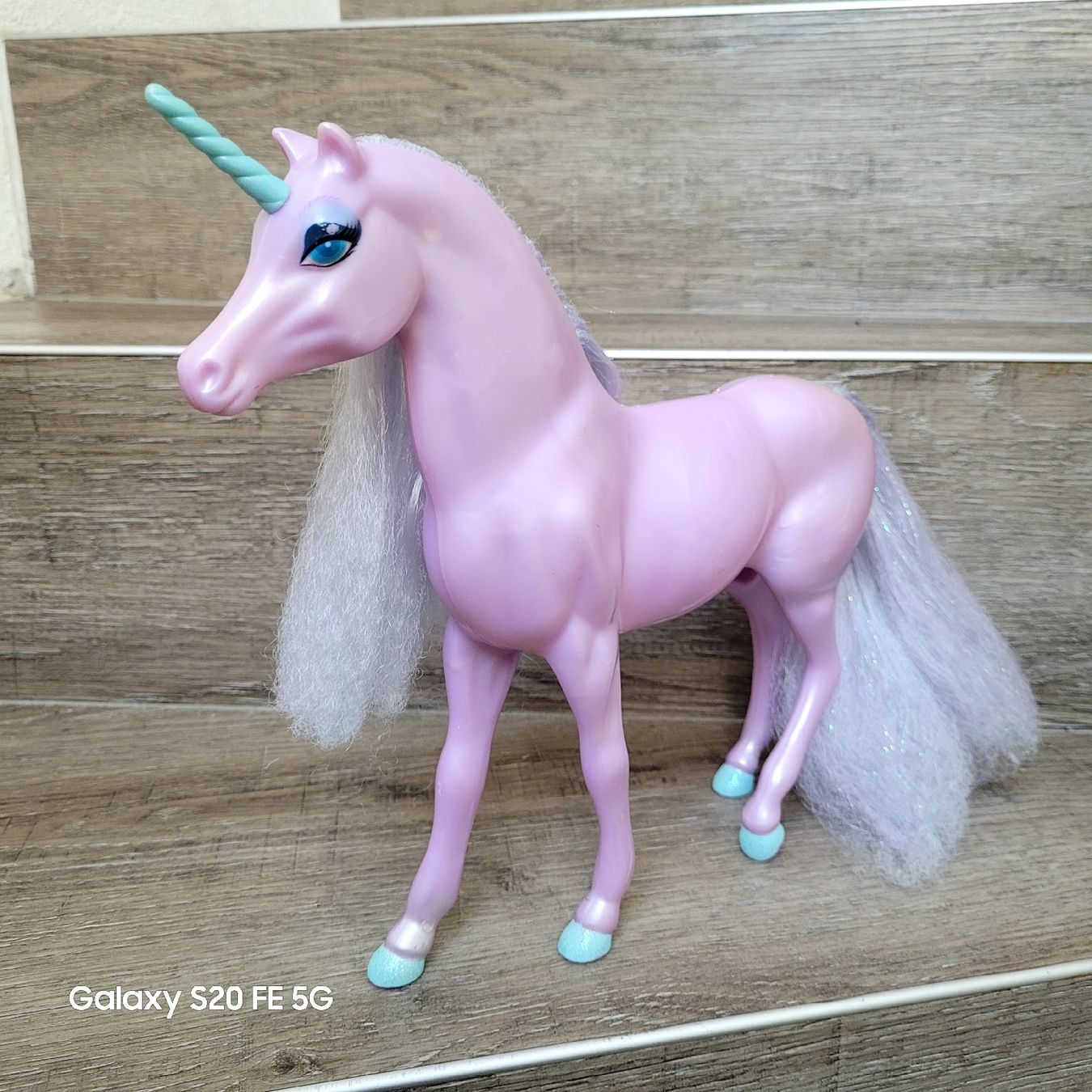 Giocattoli: Barbie Pferd Einhorn Lila – Usato da Niederbuchsiten venduto da klengyel 4