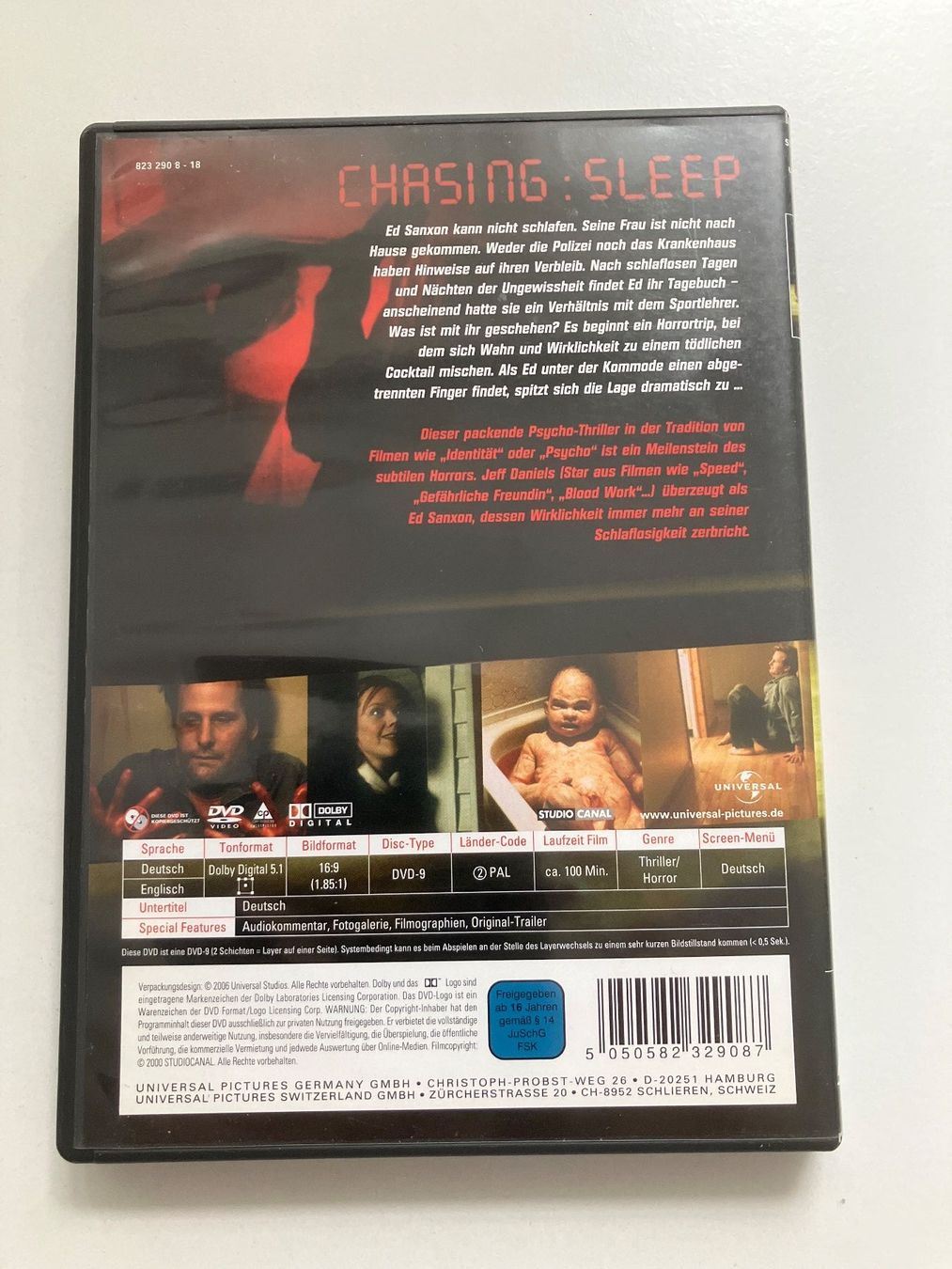 Tutti i DVDs: Chasing: Sleep (DVD) Jeff Daniels – Usato da Arbon venduto da HelFer01 1