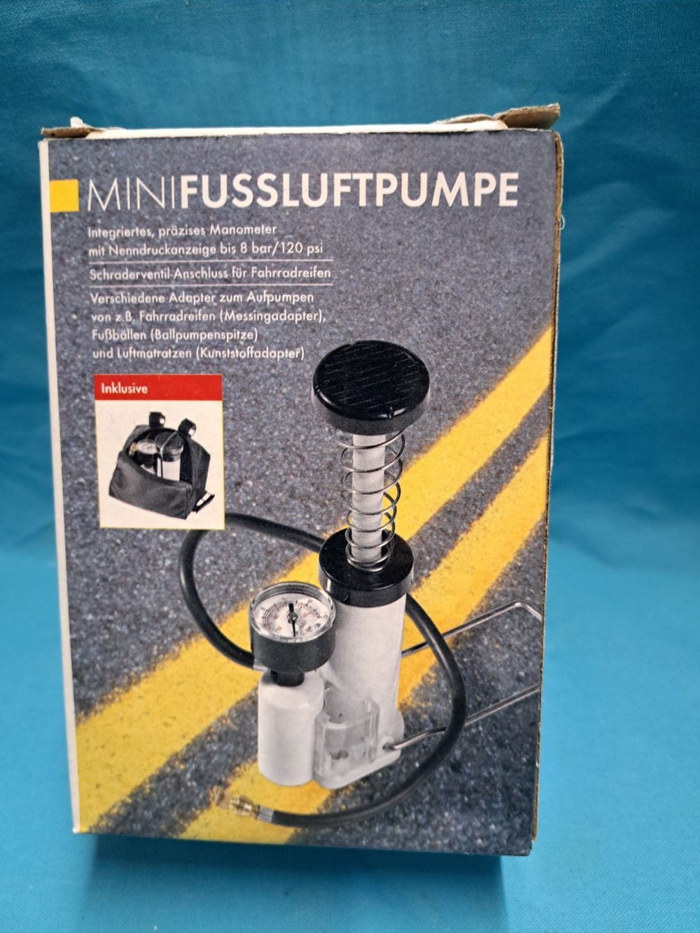 Pompe: Mini-Fussluftpumpe – Nuovo (secondo la descrizione) da Kaiserstuhl AG venduto da Simoli