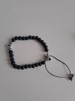 Schönes Holzperlenarmband mit Pfote und Herz - gebraucht