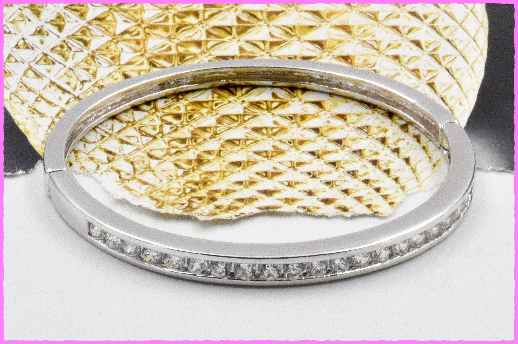Bracciali & Braccialetti: Bezaubernder Zirkonia Armreif – Nuovo e nell'imballaggio originale da Oberglatt ZH venduto da Diamond-Girl 5