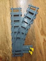 Lego Weiche Gleise (rechts abbiegend) 2Stk. mit Regler