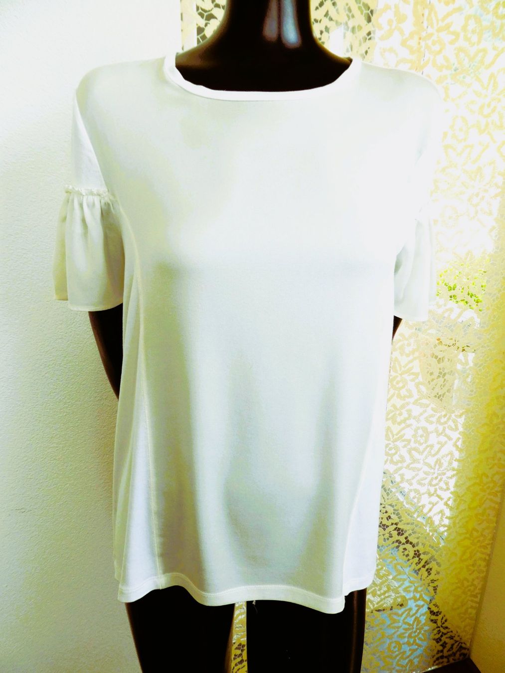 Hugo Boss Top: Hugo Boss Bluse Shirt Front Seide Top, Gr. M – Usato da Berneck venduto da chouchou1415