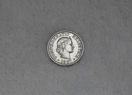 10 centimes/rappen 1957