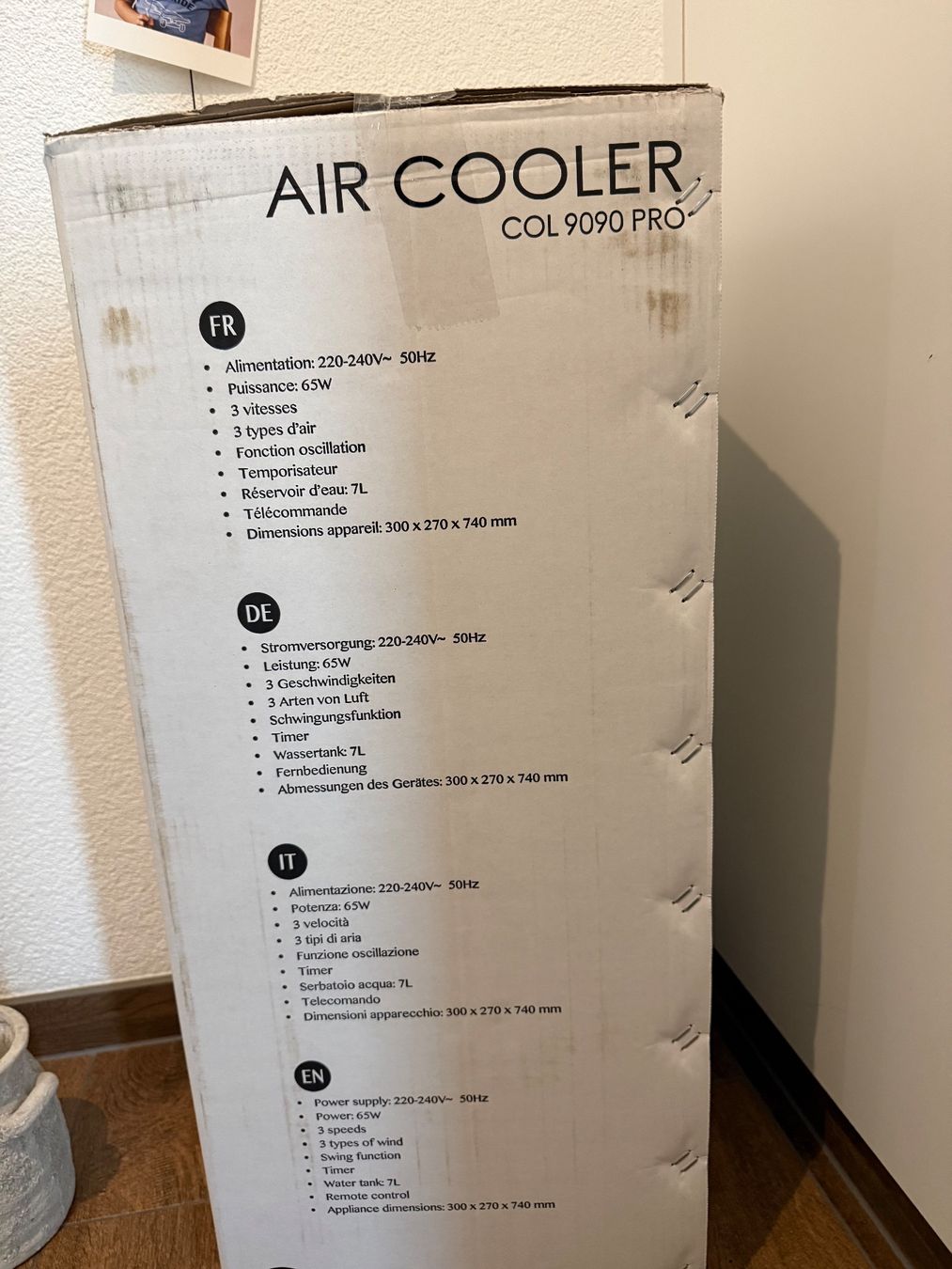 Lufterfrischer: OHMEX Air Cooler COL 9090 PRO neuwertig – Gebraucht aus Günsberg von guensbi 1