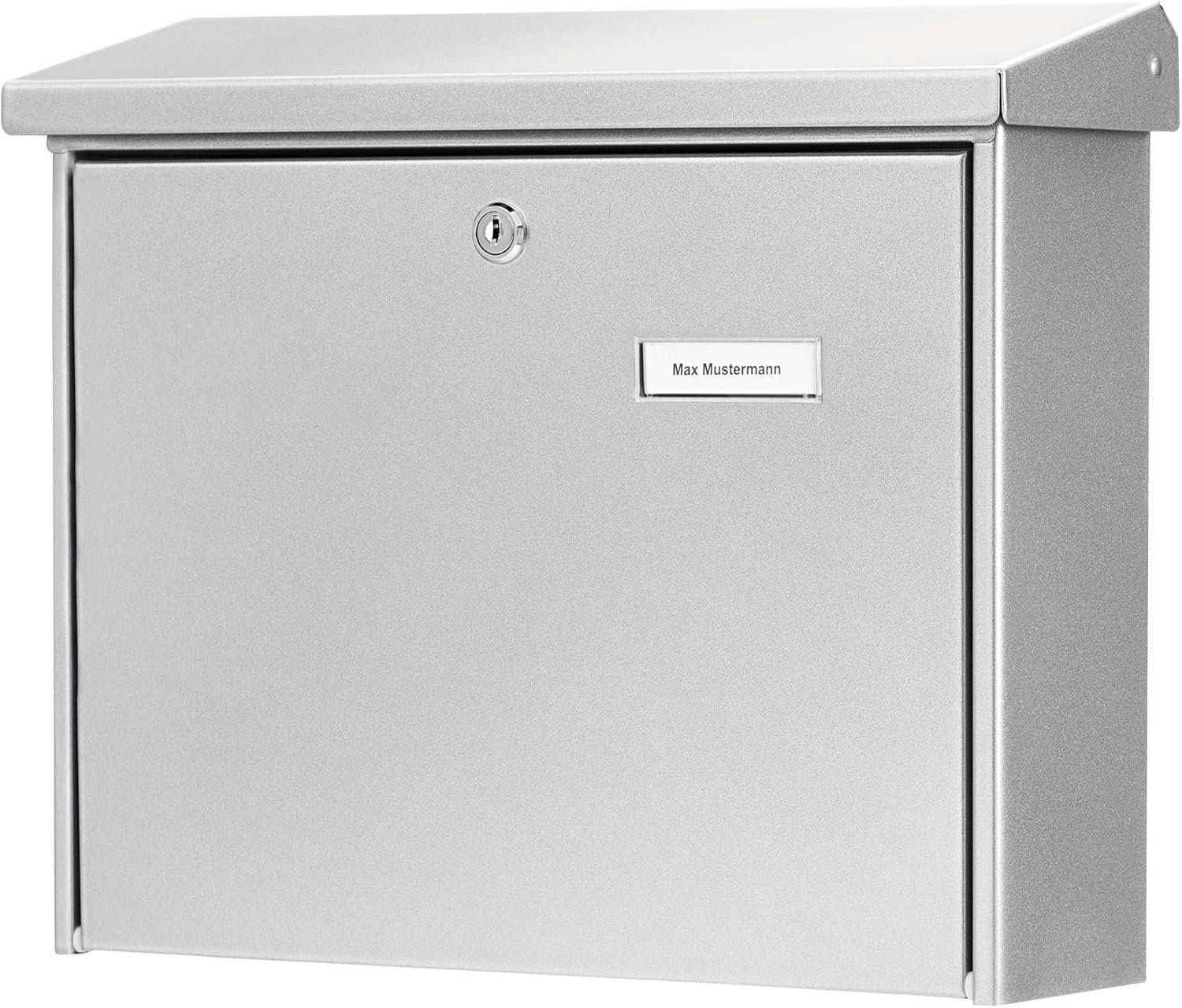 Sonstiges für Haushalt & Wohnen: Briefkasten Silber – Neu und originalverpackt aus Hundwil von tec_mm27