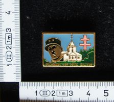 PIN Croix d Lorraine Charles Gaulle Colombey 2 Eglises #1032