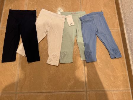 C&A 4 neue 3/4 leggins, 6j 116