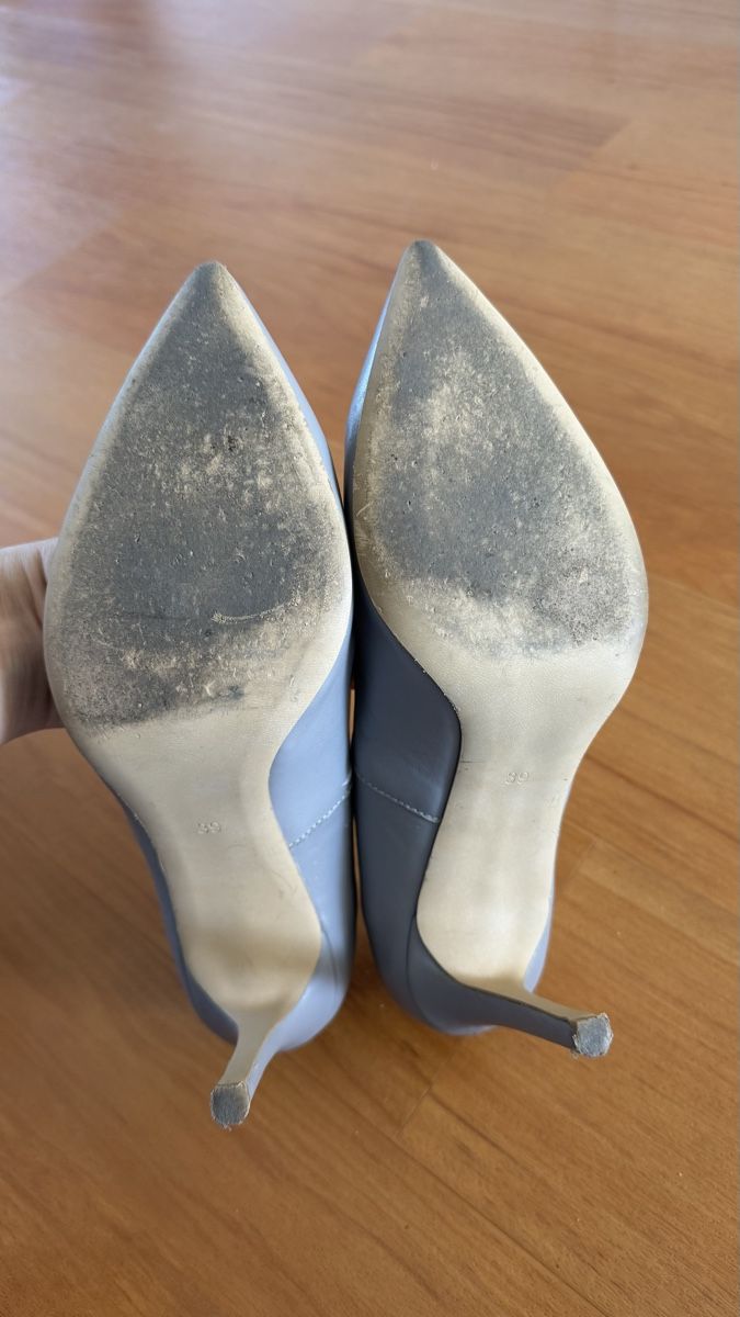 Damenschuhe: Marco Pini Pumps, Gr. 39, hellgrau – Gebraucht aus Knonau von yuz_px92 6