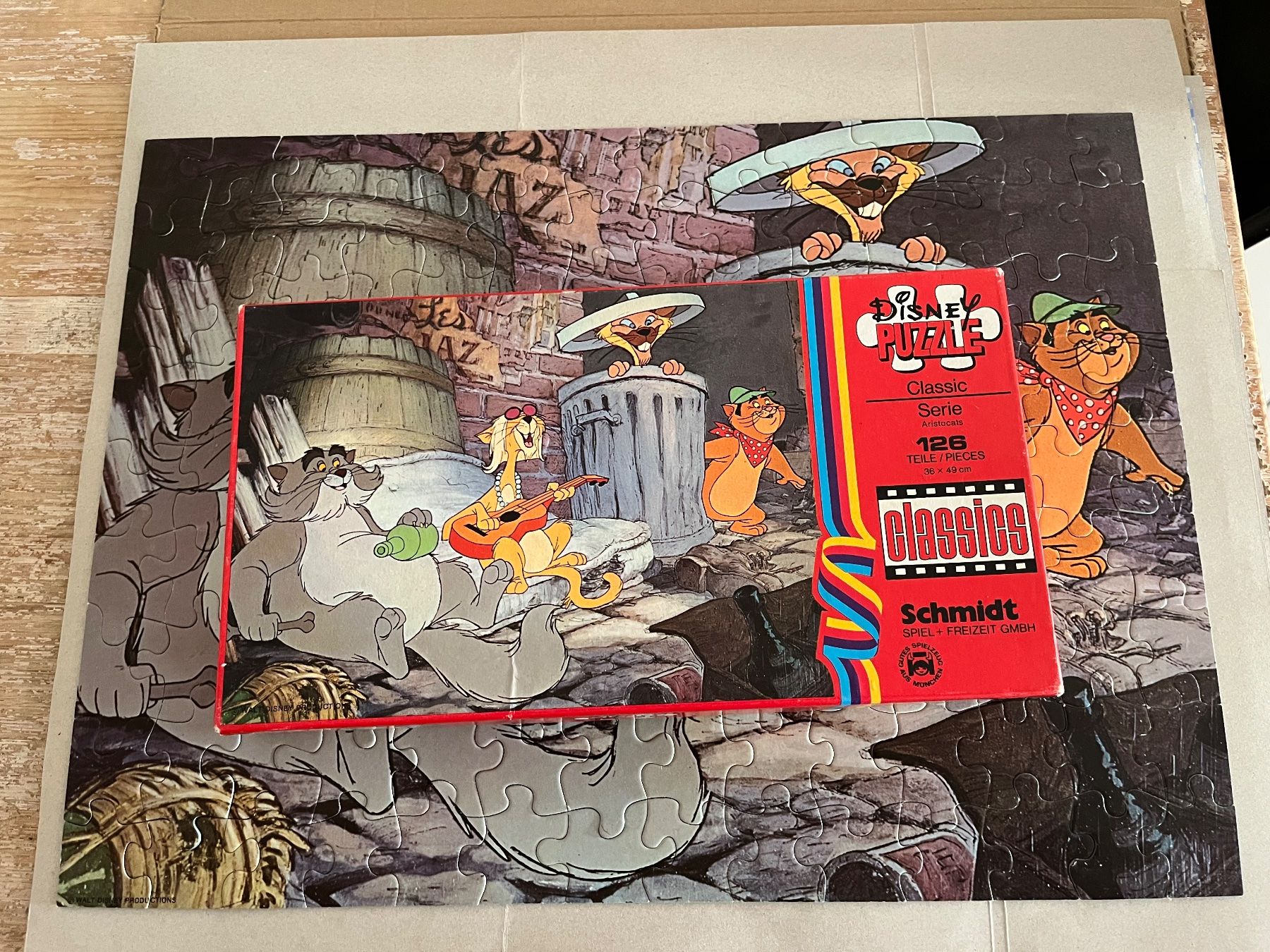 Puzzles: Schmidt Puzzle Disney 126 Teile – Gebraucht aus Eschenbach SG von Joey-Li