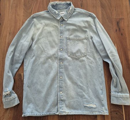 Denim Jeansjacke Zara Gr. L