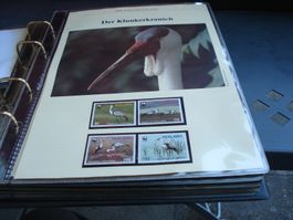 "Kranich", Malawi, Satz Lose **, FDC + Maximkarte