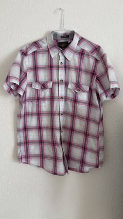 Herrenhemd H&M L.O.G.G Gr. L Kariert
