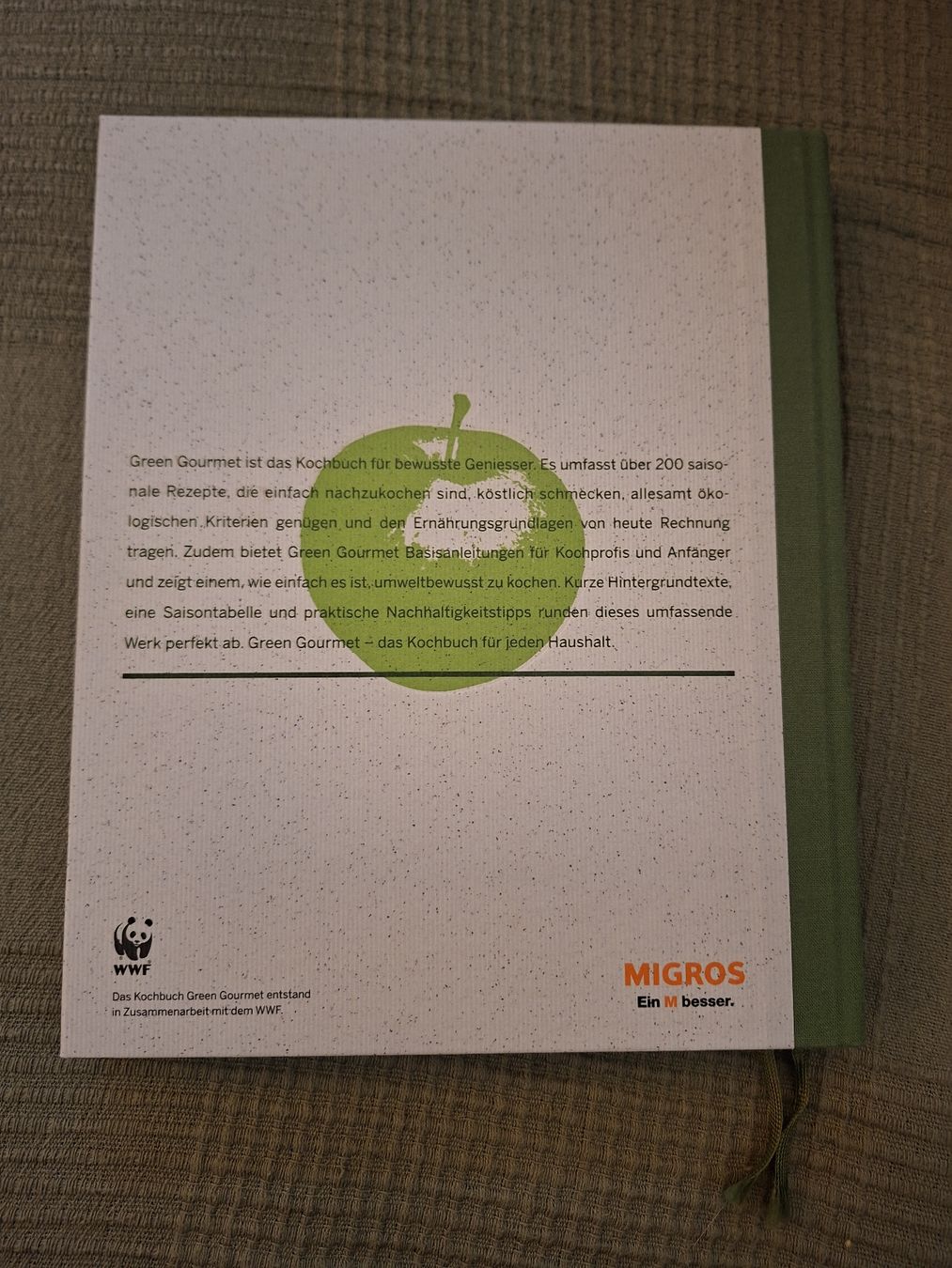 Libri: Kochbuch "Green Gourmet" (wie neu) – Nuovo (secondo la descrizione) da Langnau i. E. venduto da Ajloua 1