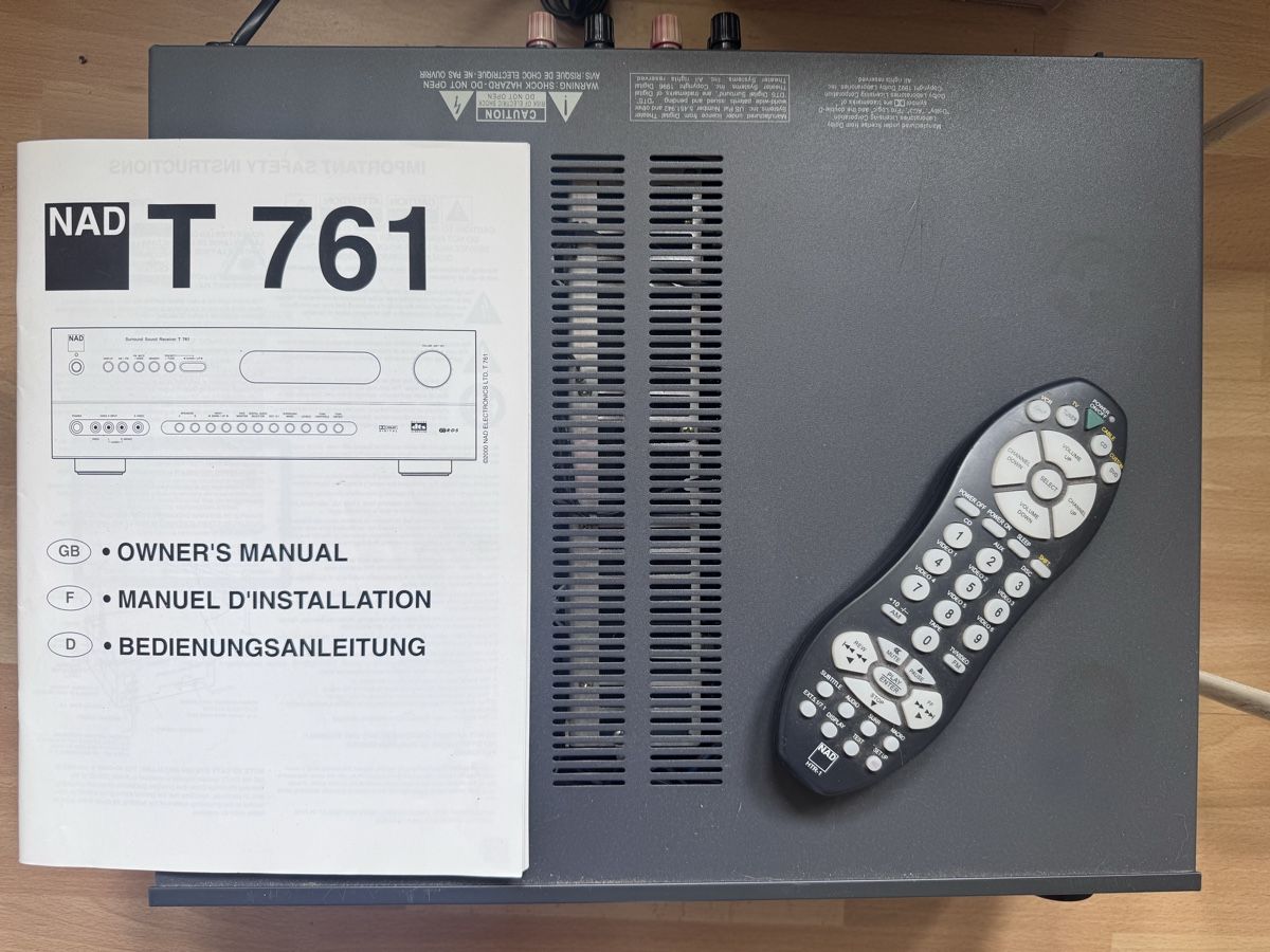 Nad Amplificatori: NAD T761 Verstärker – Usato da Schwellbrunn venduto da Magdalena888