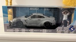 Nissan Skyline GT-R R35 Liberty Walk 1:18