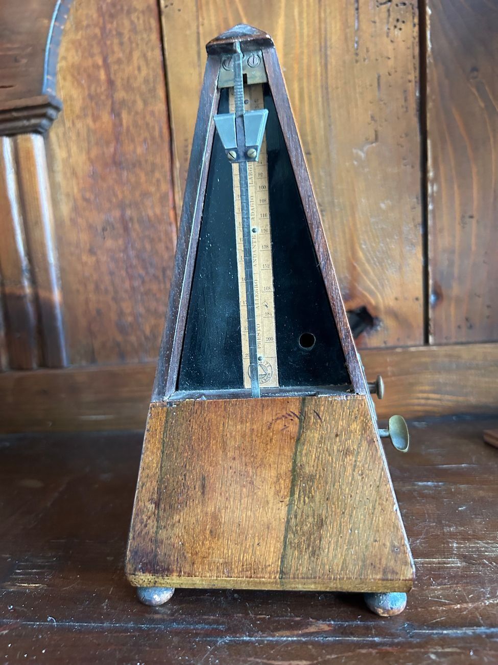 Misurare: Antikes Vintage Maelzel Metronom – Usato da Kestenholz venduto da oldietoys 3
