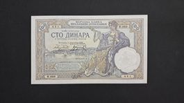 Jugoslawien 100 Dinara 1929 Unc
