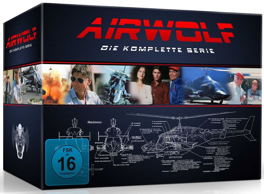 Airwolf - Komplette Kult-Serie - Jan-Michael Vincent/DVD/RAR (Gebraucht ...