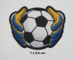 Cooler - FUSSBALL Patch - Aufbügel Bild -  7x5,5cm