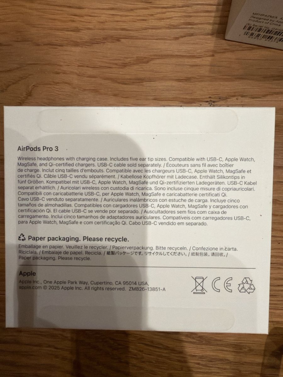 Apple Casques audio: Airpods Pro 3 – D'occasion à Gross par fips344 3