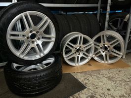 AMG Alufelgen 17 Zoll Mischbreite 5x112 Mercedes-Benz W204