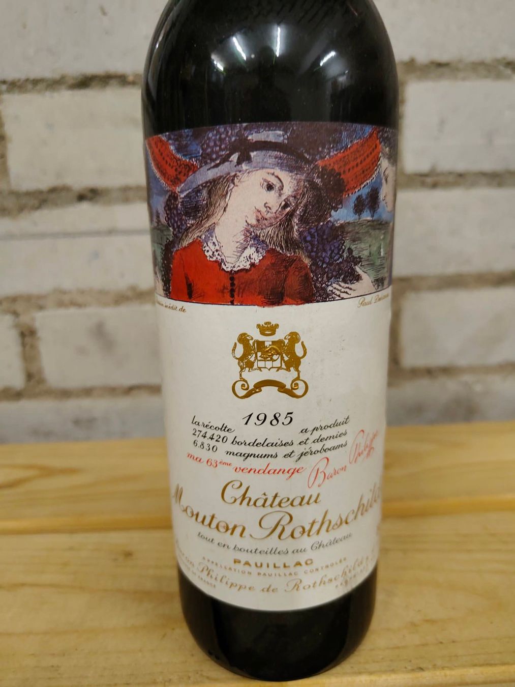 Mouton Rothschild Wein: 1985 Chateau Mouton Rothschild – Neu (gemäss Beschreibung) aus Münchenstein von wusmarino 3