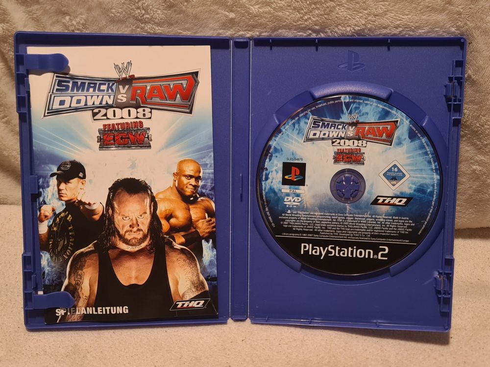 GAME * Smack down vs. Raw 2008 (PS3