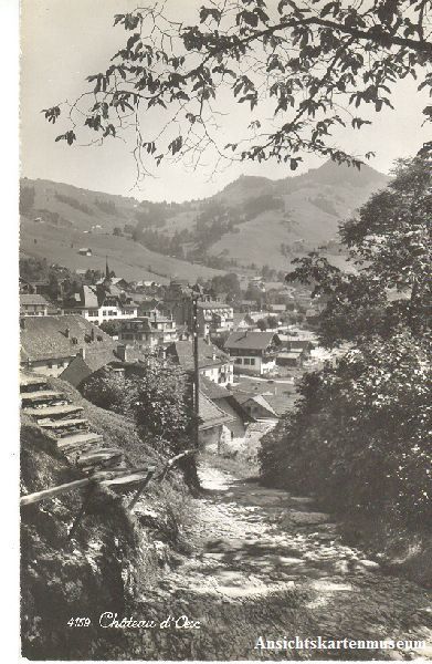Cartoline postali: Château d'Oex + ca. 1950 – Usato da Emmenbrücke venduto da teestube