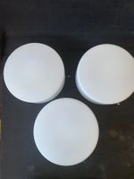 Drei alte, gut erhaltene Tulux Deckenlampen Wandlampen
