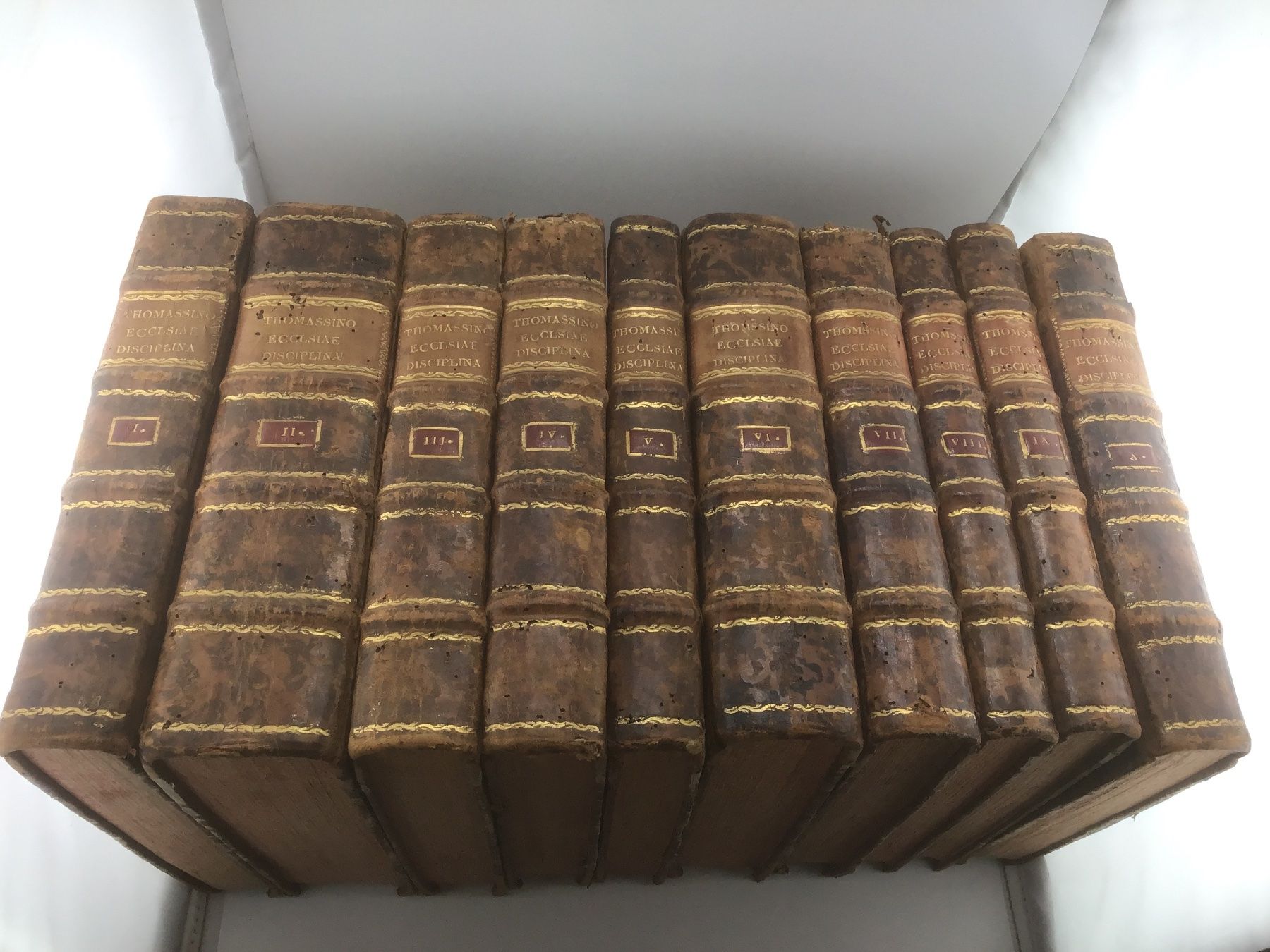 Libri: Vetus, Et Nova ECCLESIASTICA  DISCIPLINA 1769 – Usato da Nods venduto da loredana18